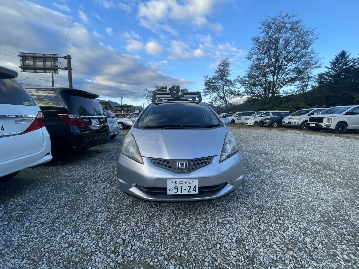 rental car exterior view in Hakuba